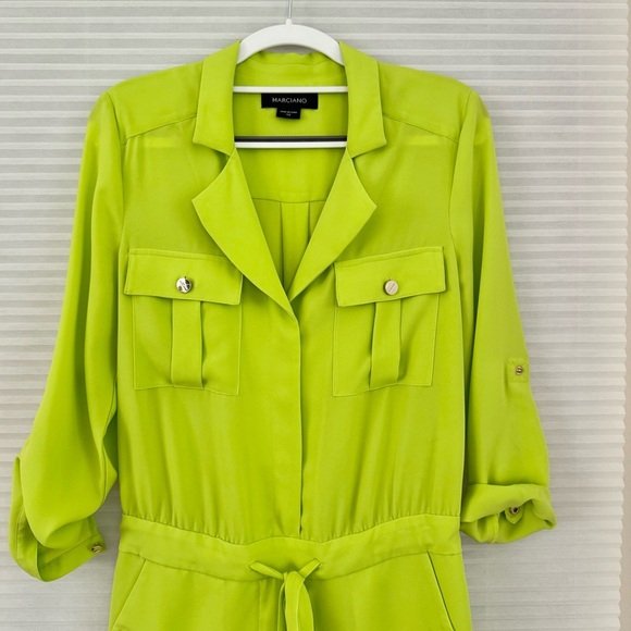 GUESS BY MARCIANO Green Cargo Romper - Picture 6 of 16
